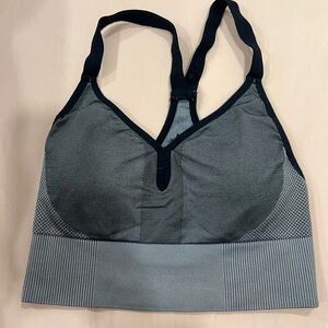 Nike Black and Grey Sports Bra